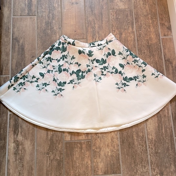 Anthropologie Erin Fetherston Sweetheart Roses Skirt Size 8 - Picture 3 of 11